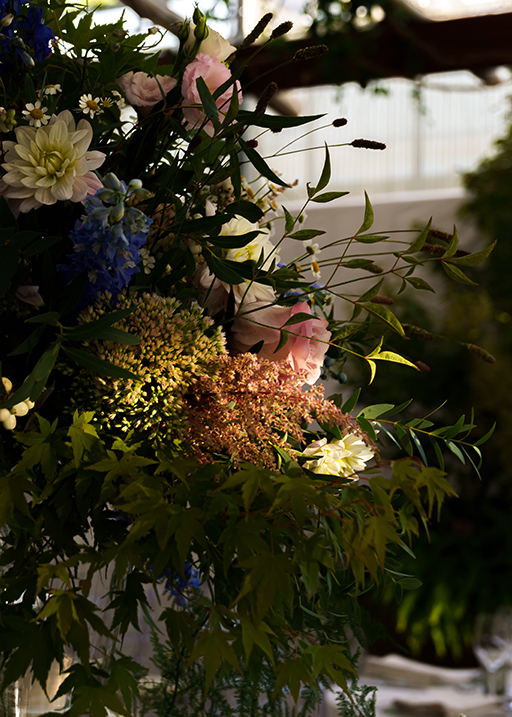 Foto dell'allestimento del matrimonio
